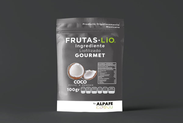 Bolsa de Coco Liofilizado en Polvo 100 g - Frutas Lio