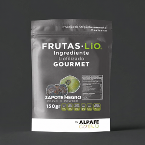 Bolsa de Zapote Negro Liofilizado en Polvo 150 g - Frutas Lio